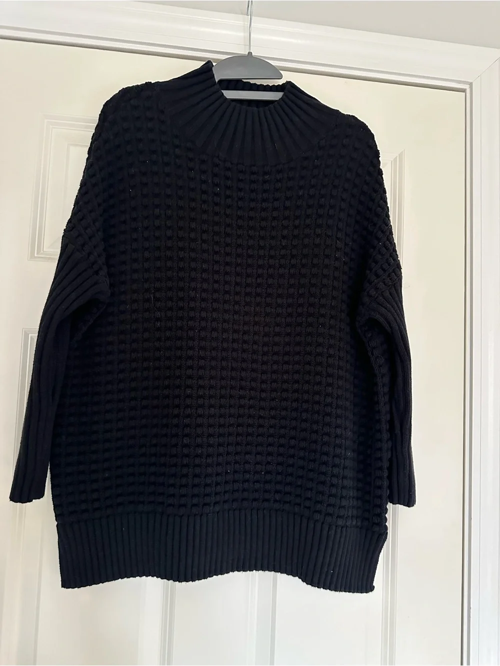 FRENCH CONNECTION MOZART POPCORN SWEATER - SIZE SMALL